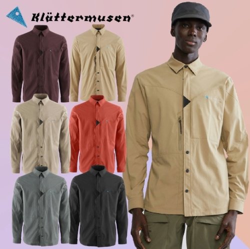 NNYY韩代Klattermusen攀山鼠Garm地狱犬户外休闲长袖衬衫10171