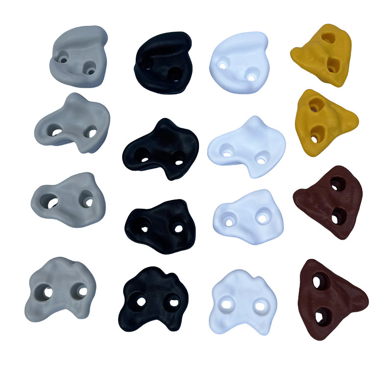 儿童成人攀岩石室内攀爬墙幼儿园感统训练户外家庭塑料攀爬架岩点