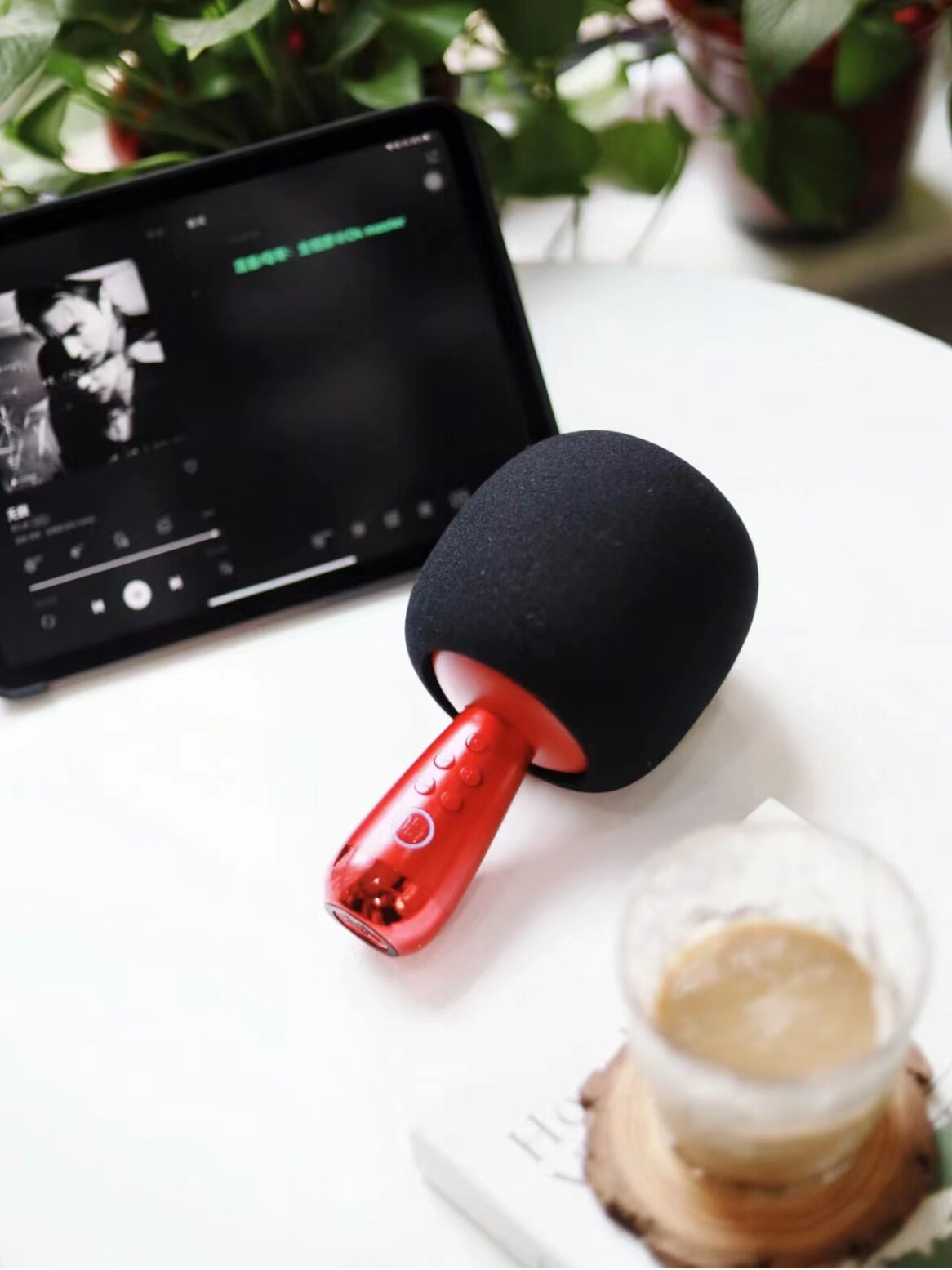 唱吧小巨蛋g2唱歌话筒音响一体麦克风家用k歌卡拉ok套装ktv一体机