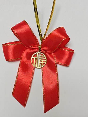 2025新年春节装饰挂件绿植装饰蝴蝶兰装饰蝴蝶结