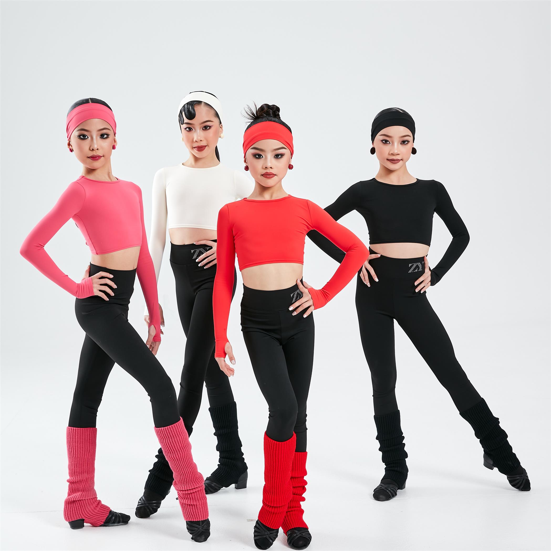 zydance舞服少儿拉丁舞瑜伽服运动套冬季新款绝美服显瘦普拉提