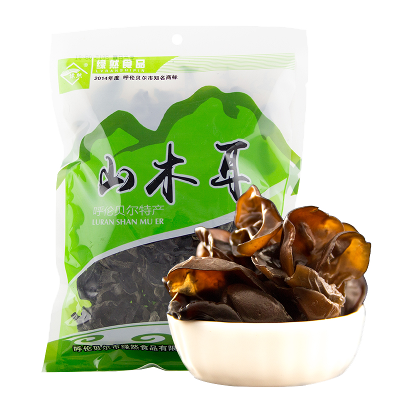 绿然山木耳袋装内蒙古特产