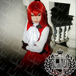 白夜之城 黑执事cosplay红夫人便装礼服长裙子洋服公式服装定做