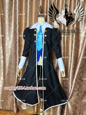 Cosplay歌姬计划project diva古典V家大哥kaito克拉西克黑色大衣