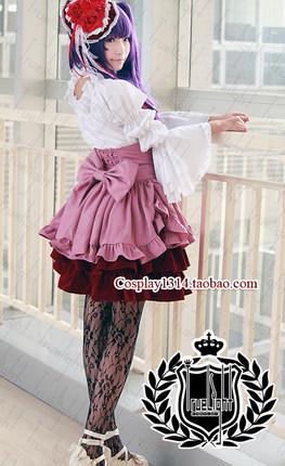 Cosplay海猫鸣泣之时古户艾丽卡袜子，黑色蕾丝袜子