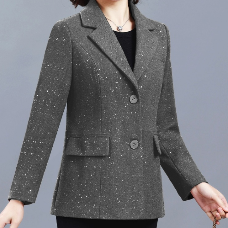 妈妈小香风西装外套40岁50秋装短款新款中年女士高端气质黑色上衣,女装/女士精品,西装,淘宝优惠券,粉丝福利购,淘宝优惠卷