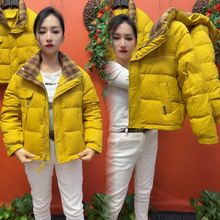 时尚立领短款羽绒服女2025冬季新款今年流行爆款巨好看面包服外套