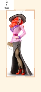 稀有正版Enesco迪士尼兔子罗杰杰西卡Jessica Rabbit树脂摆件手办