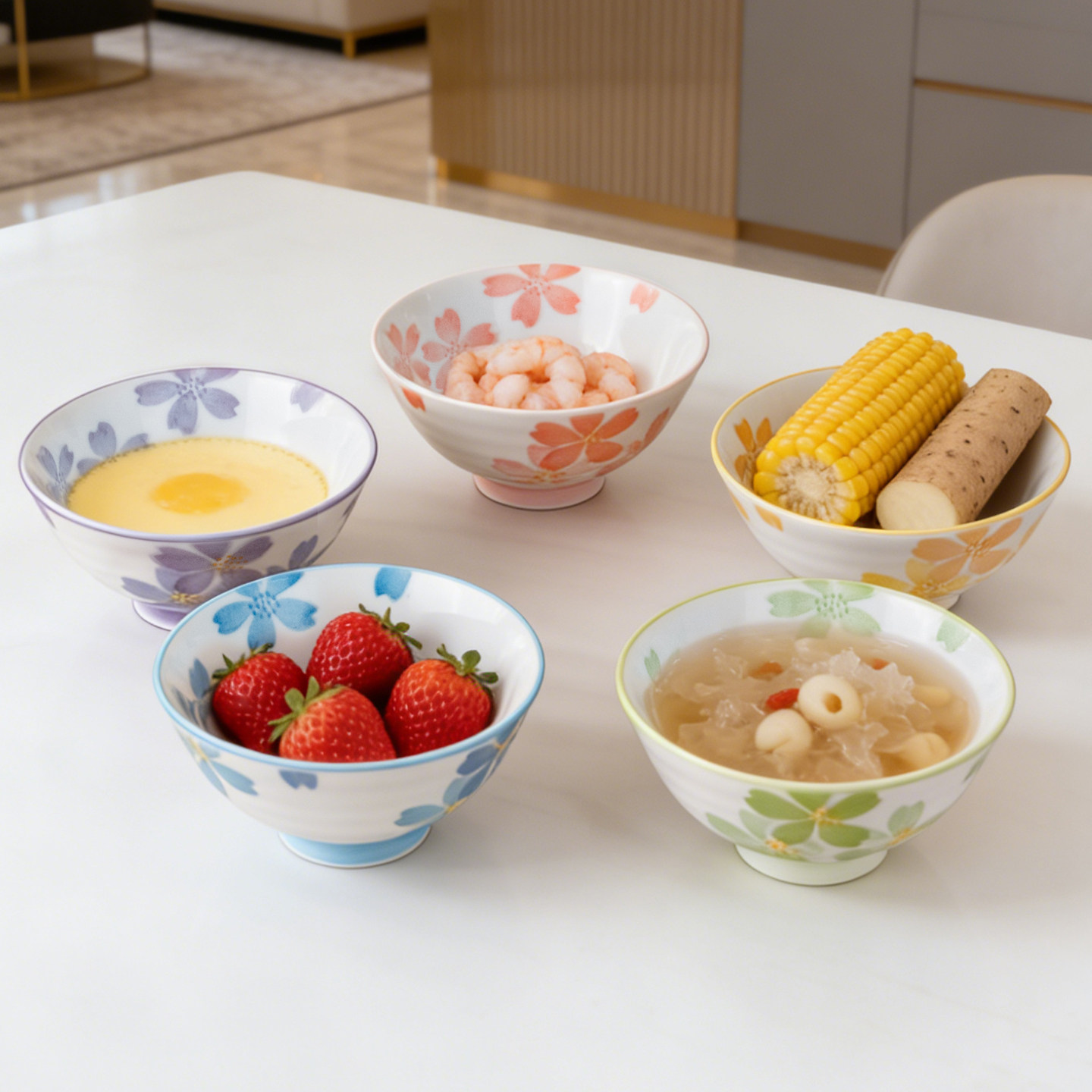 日本餐具陶瓷家用日式和风釉下彩