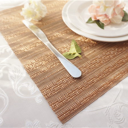 黄金泰式出口PVC塑料西餐垫防水桌垫隔热垫田园盘垫黄色杯垫,餐饮具,餐垫,淘宝优惠券,粉丝福利购,淘宝优惠卷