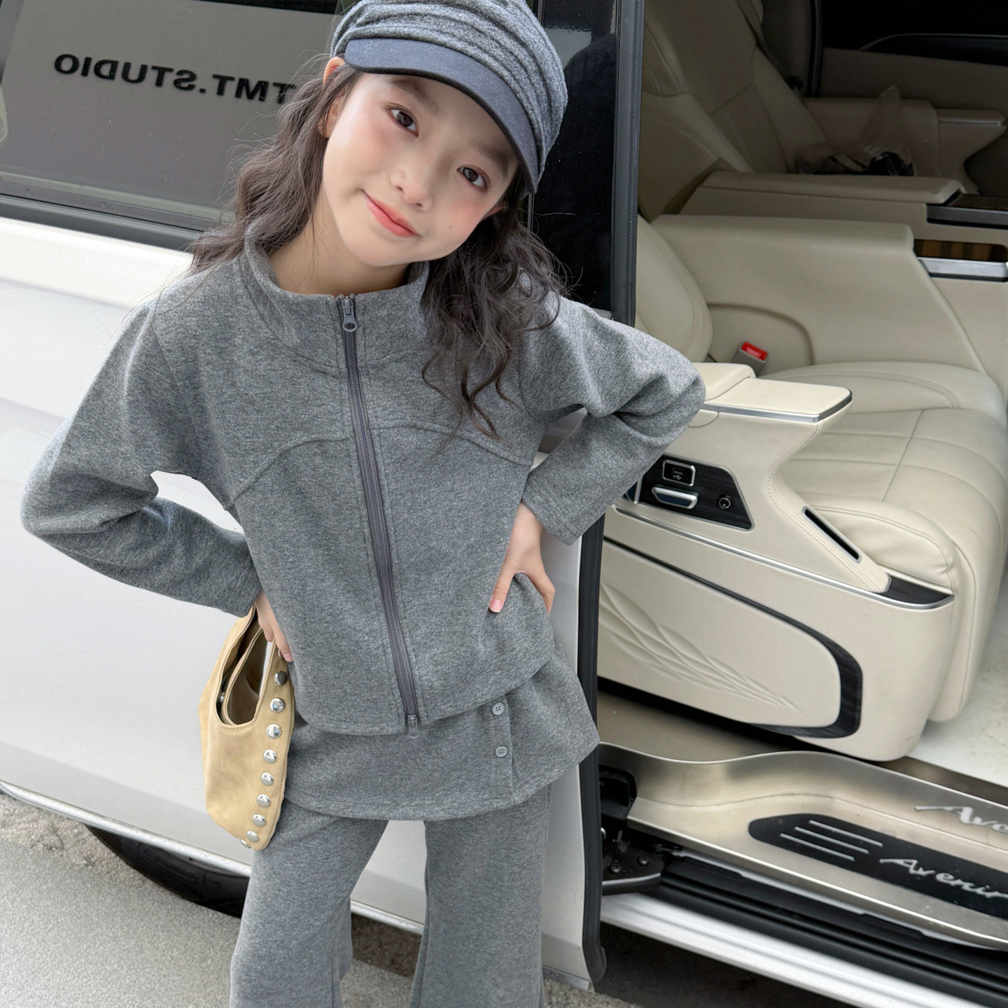 女童套装2026新款秋季又酷又飒的大童女装儿童衣服青少年女孩穿搭图片