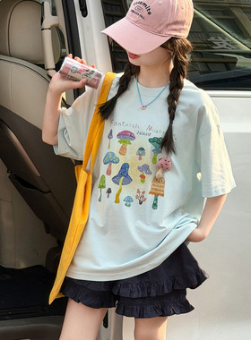 女童夏季套装独特漂亮女装2026新款青少年大童巨好看超火洋气童装