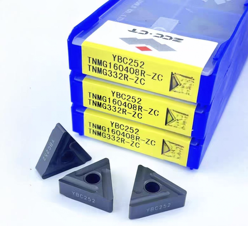 正品三角形数控刀片TNMG160408R-ZC YBC252不锈钢铸铁硬钢刀粒