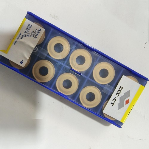 株洲数控圆形铣削圆弧刀片RCMX1606MO YBC151正品专用圆刀粒R8
