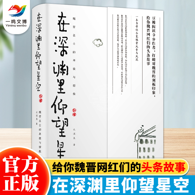 【官方正版】在深渊里仰望星空：魏晋名士的卑微与骄傲 北溟鱼著 打破对魏晋的刻板印象 魏晋历史人物的头条故事 湖南人民出版社