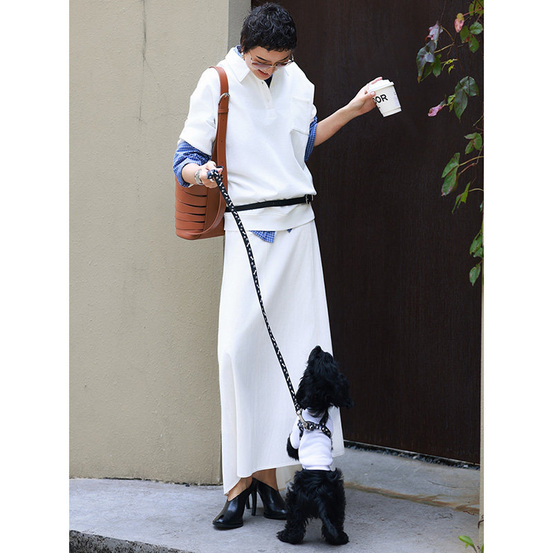 大牌套装上衣衬衫半身裙