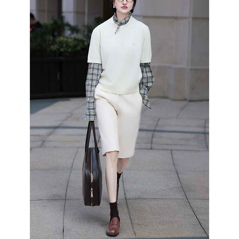 大牌套装上衣短袖衬衫休闲裤