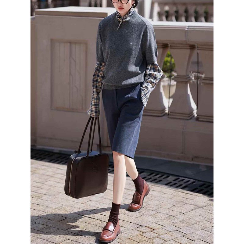 大牌套装上衣衬衫休闲裤