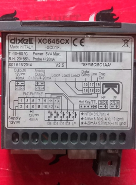 适用意大利小精灵DIXELL数字温控器 XC645CX-0C01F控制器