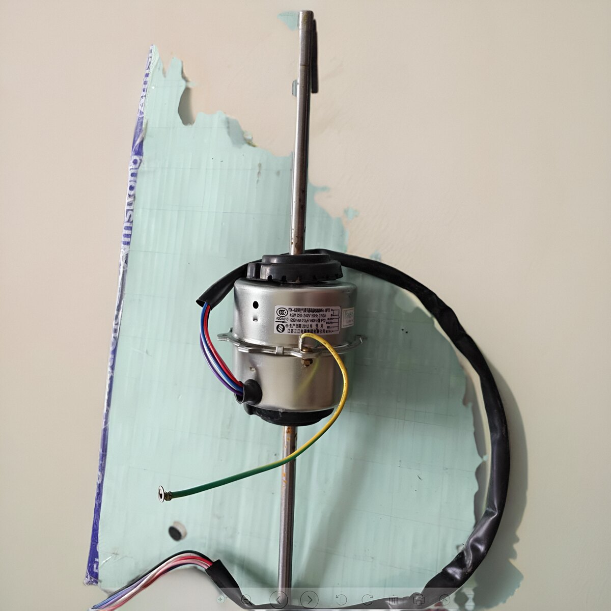 适用志高2匹空调风扇电机YDK-45 45W 220-240V 50HZ