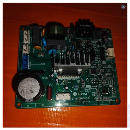 适用松下冰箱电路板NR-C23VG1主板BG-159872变频板ITPBID100V2.5
