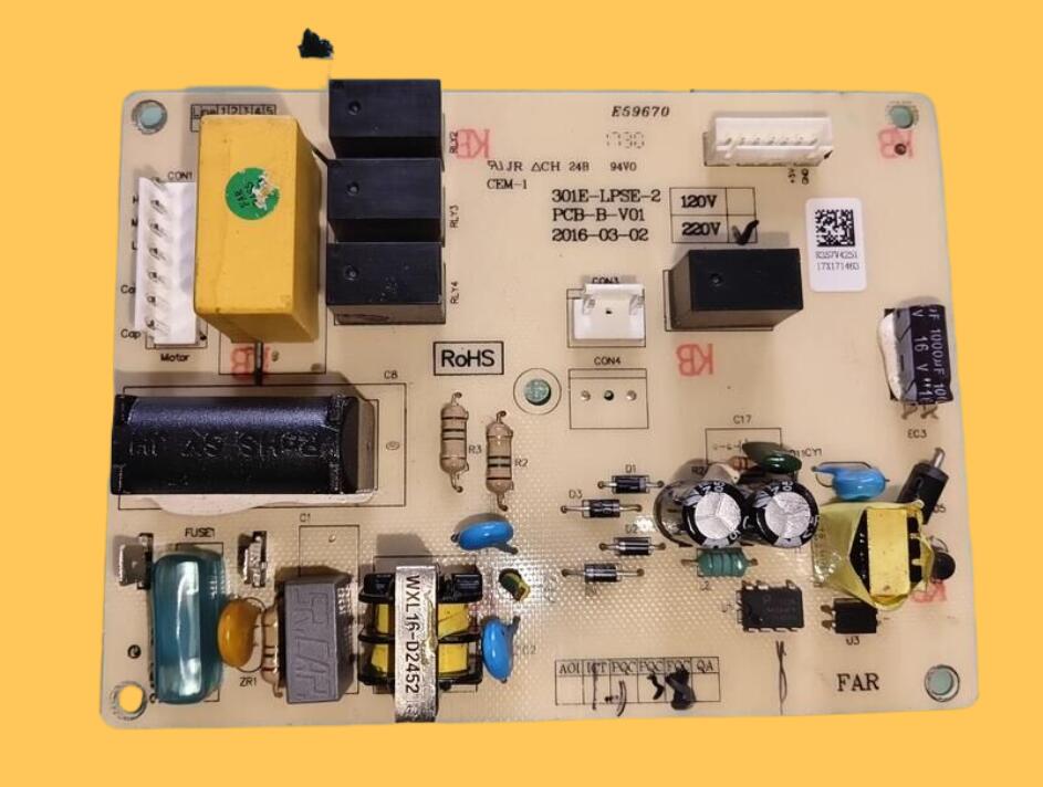 适用容声冰箱电脑板主板PCB-B-V01控制板301E-LPSE-2