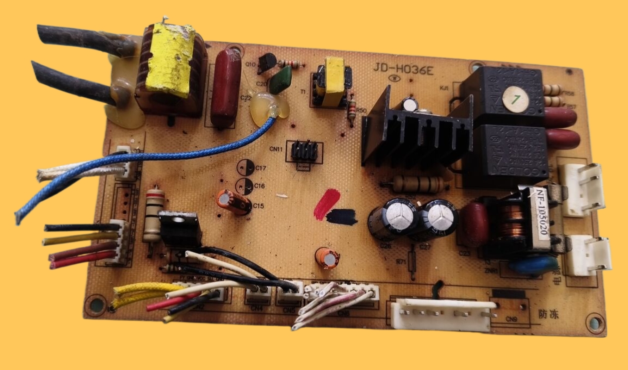 适用热水器电脑板JD-H036E 主板控制板电源板