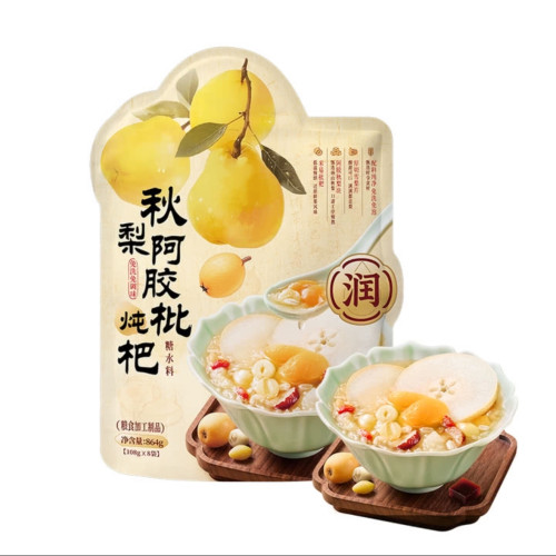 山姆代购秋梨阿胶枇杷糖水料