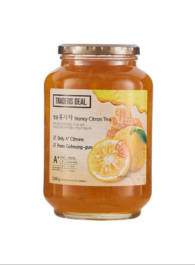 上海会员店代购顺丰柚子饮品Traders Deal韩国进口蜂蜜柚子茶2kg