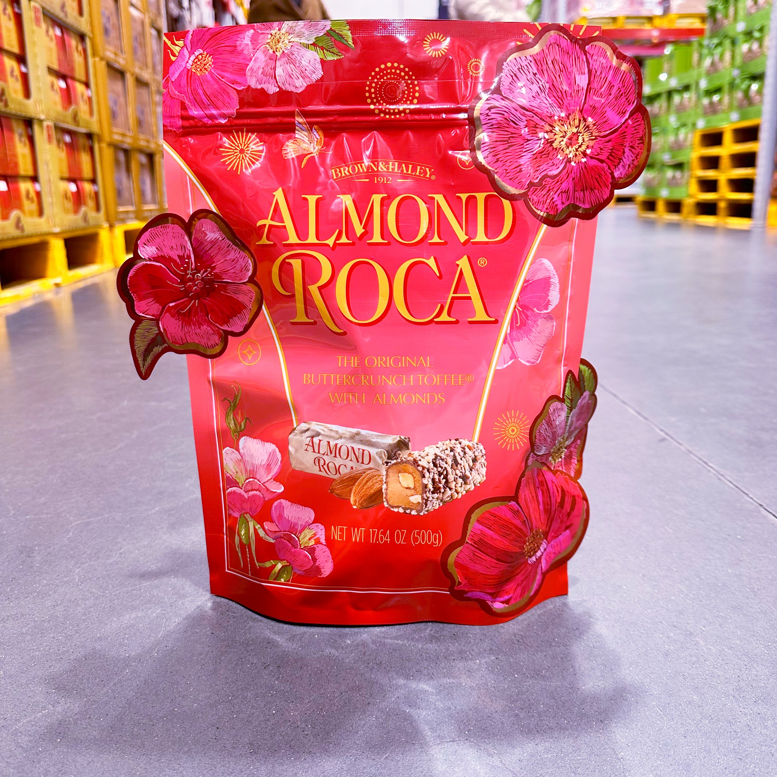 山姆会员代购居家新年美国进口零食新春版乐家扁桃仁巧克力味糖果