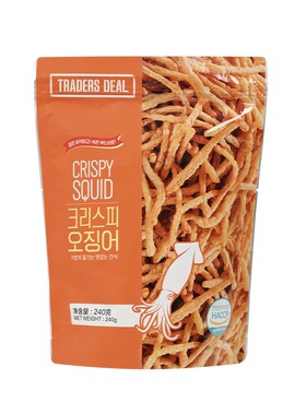 麦德龙SamCostco会员超市代购韩国进口TRADERS DEAL香酥鱿鱼丝条