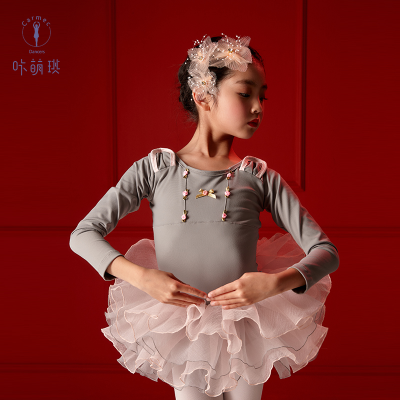 咔萌琪幼儿芭蕾儿童舞蹈练功服