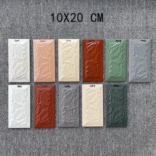 室外外墙砖10x20釉面砖全瓷通体砖文化石自建房工程老式外墙瓷砖