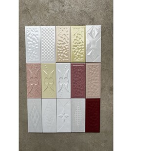 10X20cm手指印经典蝴蝶款式外墙瓷砖室外农村家用自建房围墙直销