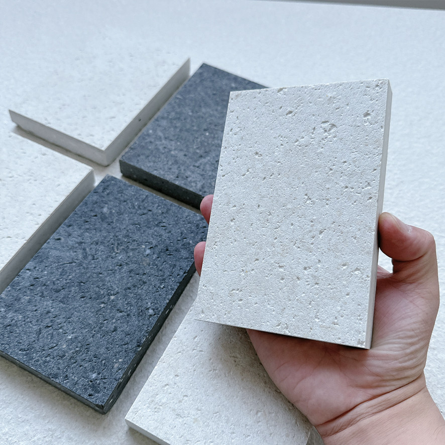 莱姆石室外瓷砖微洞石防滑地板砖别墅院子户外庭院花园石英砖露台