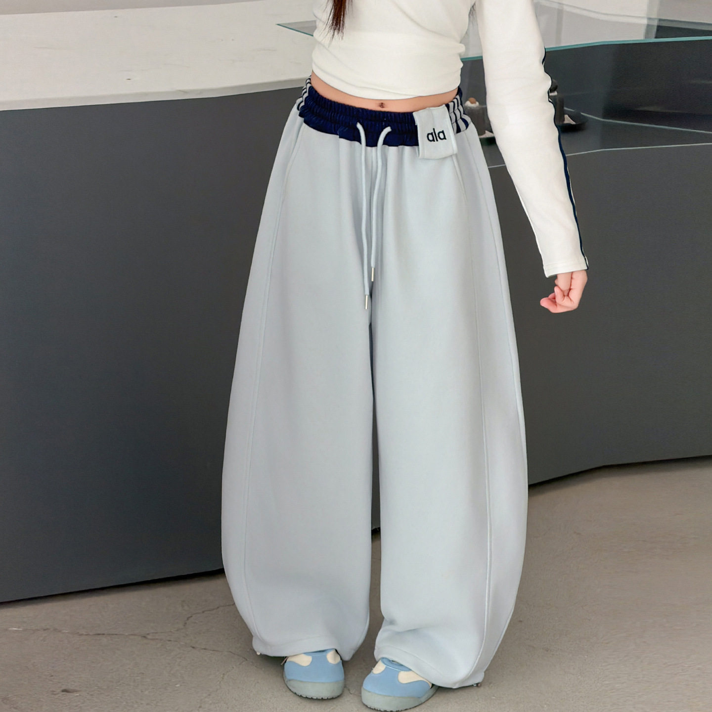 女童卫裤春装2026新款女大童韩版