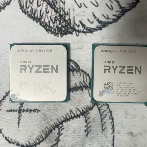 议价AMD R7 5800X3D 处理器CPU，一共三个，无任何可维修翻新