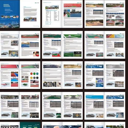 环氧胶粘石露骨料地坪水洗石沥青改色砂基路面陶瓷颗粒画册设计印