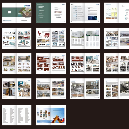 时尚休闲办公家具科教礼堂椅铁皮柜医疗康养新中式家具画册设计印