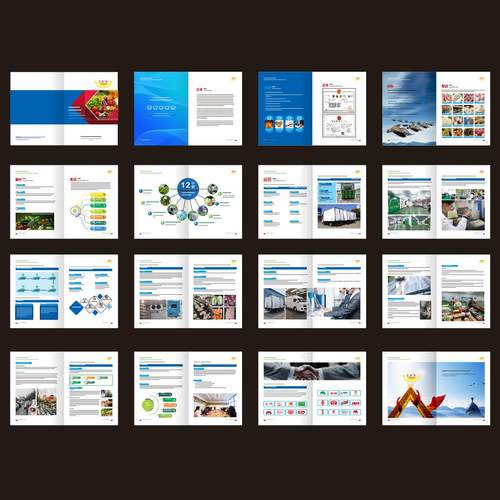 餐饮生鲜食材配送农副产品蔬菜配送团体餐饮配送画册图册设计印刷