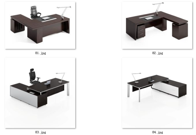 159-办公桌椅图片办公家具高清图片画册设计印刷高清办公素材图片