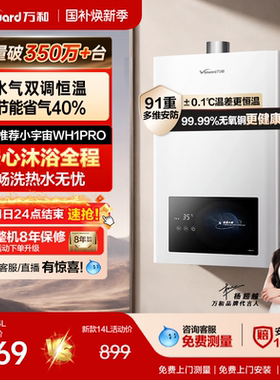 万和家用热水天然气液化气恒温铜水箱燃气热水器小宇宙WH1/A3PRO