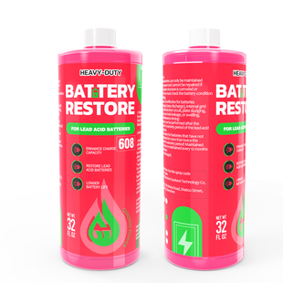 铅酸蓄电池修复液去硫剂高尔夫球车房车汽车电池酸液补充剂添加剂