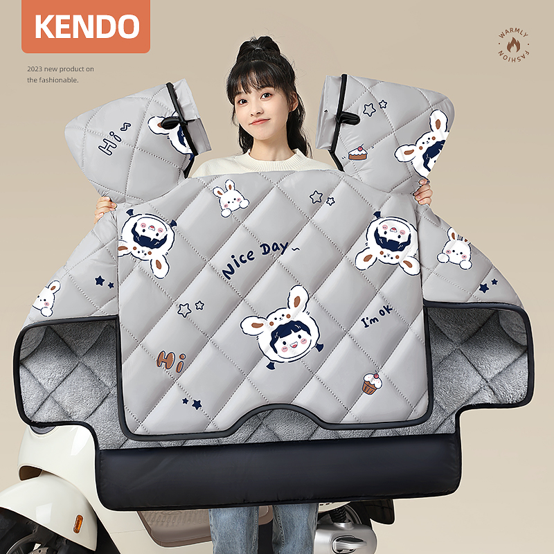 2024新款电动车挡风被摩托车冬季