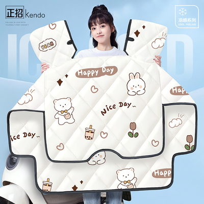 电动车挡风被四季通用夏季春秋款