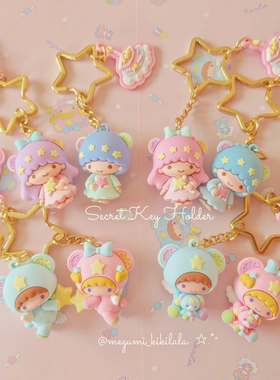 现货日本sanrio三丽鸥双子星littletwinstars50周年盲盒挂件包包