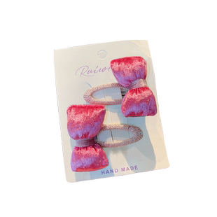 可爱蝴蝶结发夹女小号抓夹前额碎发卡一字夹边夹侧边刘海夹子头饰