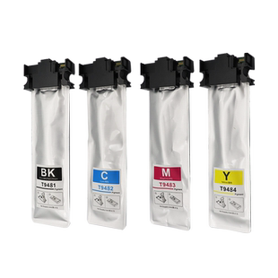 雄彩适用爱普生T9481 T9491墨袋EPSON WF-C5210 C5290DW打印机墨水盒WF-C5790 C5710DWF墨水袋T9484 9494墨盒