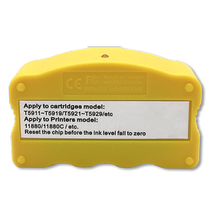 雄彩适用爱普生Epson pro11880C墨盒芯片解码器 T5911-5919/T5921-5929墨水盒 pro11880绘图仪计数芯片复位器