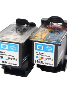 适用680XL连喷墨盒打印机